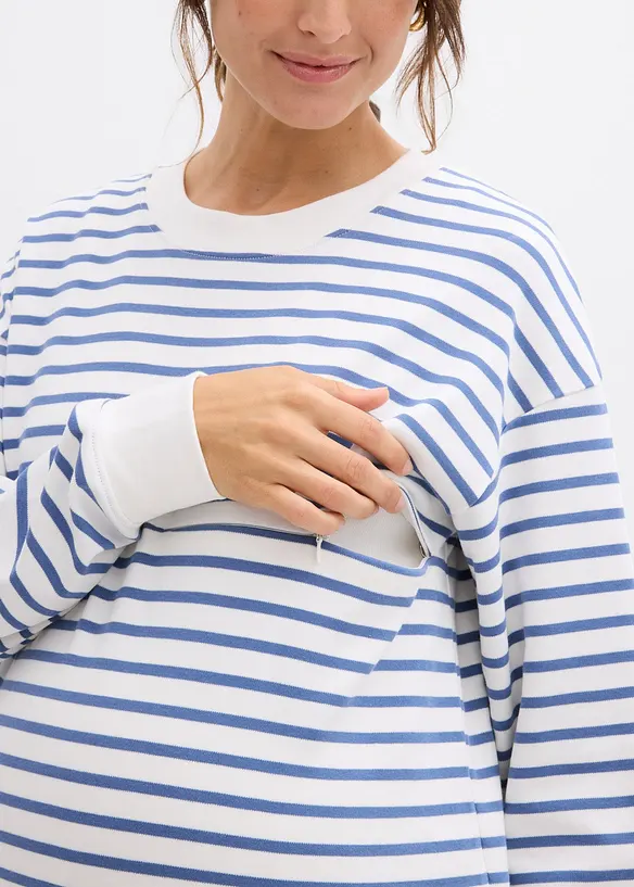 T-shirt de grossesse et d’allaitement 100% coton, bonprix