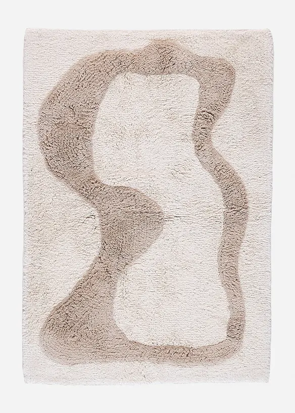 Tapis de bain au motif graphique, bonprix