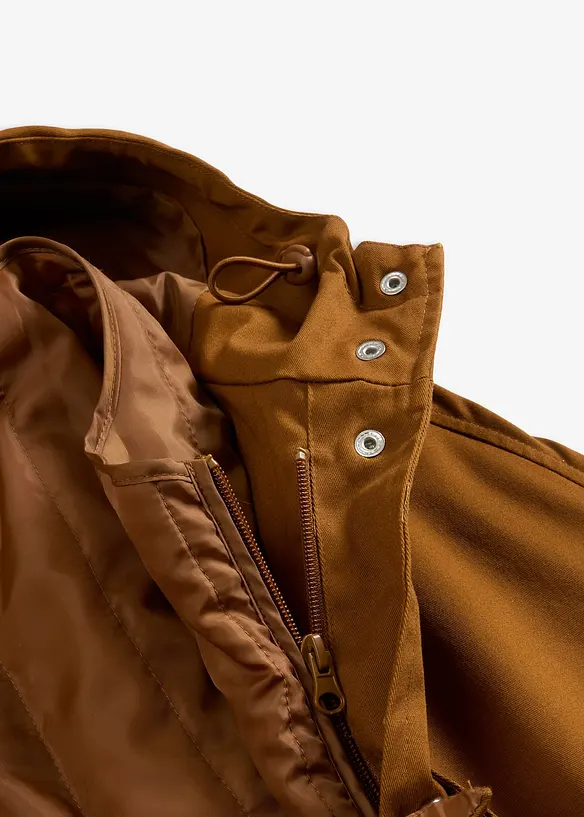 Manteau de grossesse et de portage déperlant 6-en-1 avec gilet intérieur amovible, bonprix