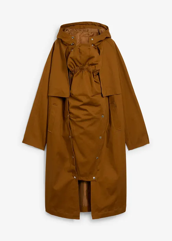 Manteau de grossesse et de portage déperlant 6-en-1 avec gilet intérieur amovible, bonprix