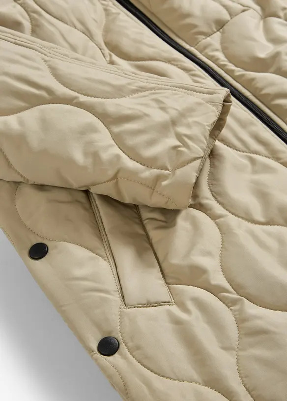 Manteau matelassé de grossesse et de portage 3-en-1, moyennement chaud, bonprix