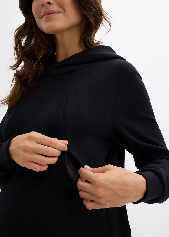 Robe de grossesse et d’allaitement en molleton de coton, bonprix