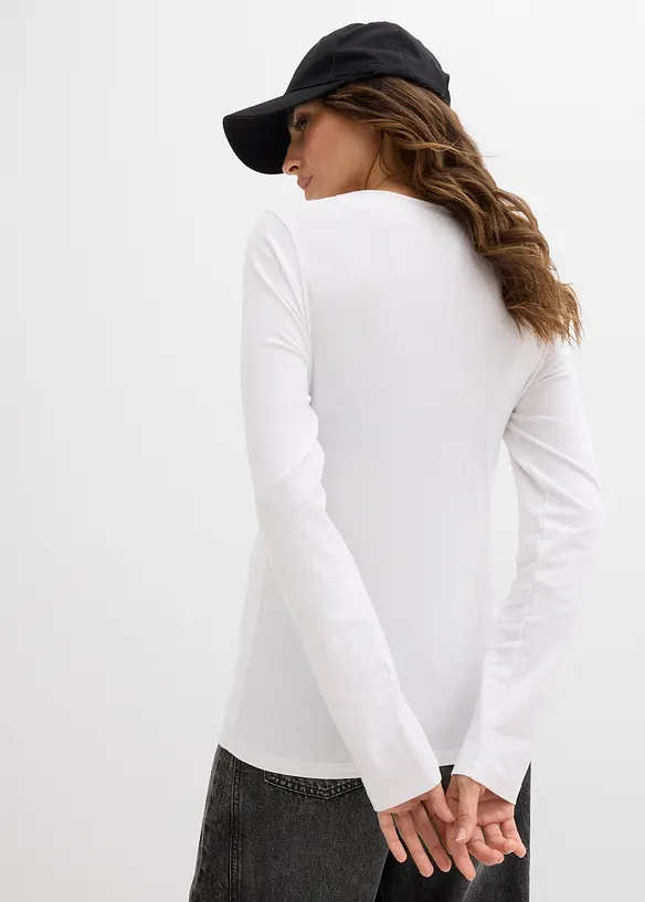 Lot de 2 T-shirts de grossesse et d’allaitement, bonprix