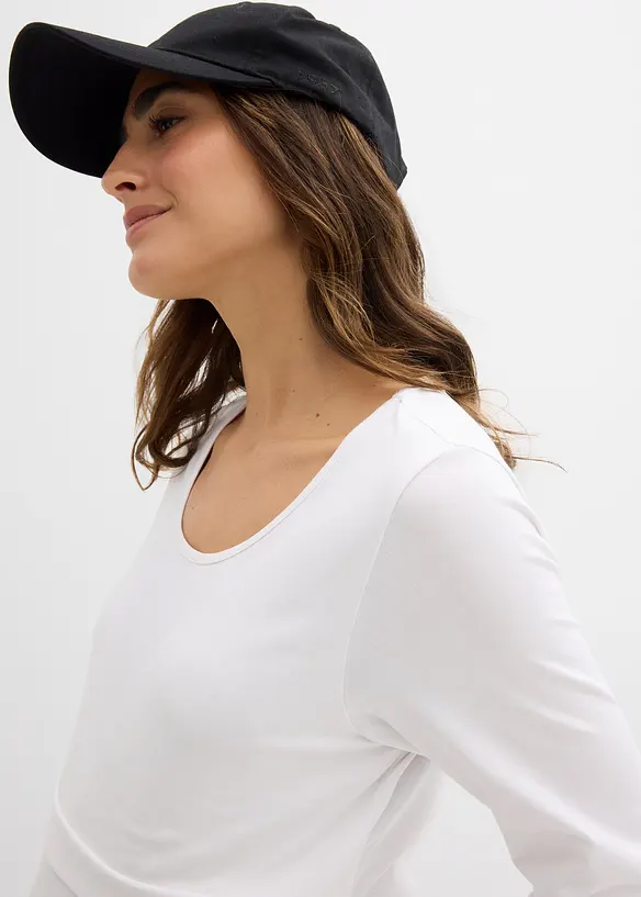 Lot de 2 T-shirts de grossesse et d’allaitement, bonprix