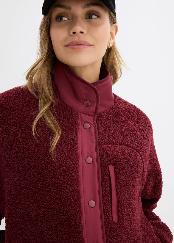 Veste de grossesse et de portage en polaire peluche, bonprix