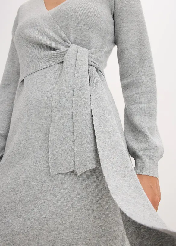 Robe en maille de viscose mélangée, bonprix