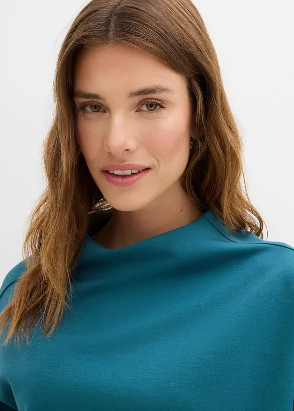 Sweat oversize en mati&egrave;re n&eacute;opr&egrave;ne douce, bonprix