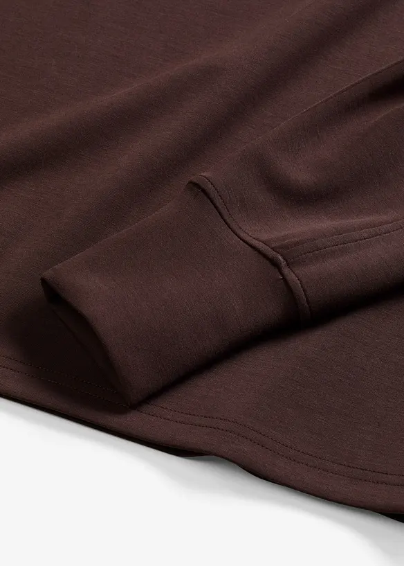 Sweat oversize en matière néoprène douce, bonprix