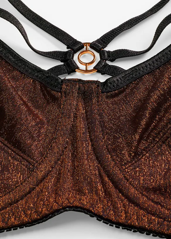 Soutien-gorge minimiseur en matière brillante, bonprix