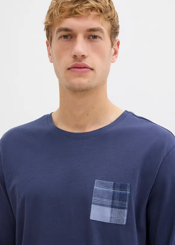 Pyjama homme avec pantalon en flanelle douce, bonprix