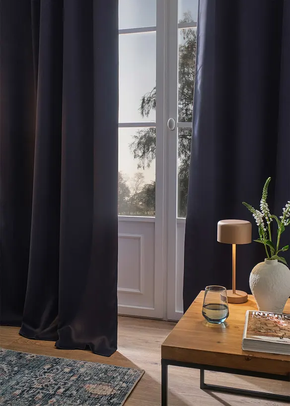 Rideau obscurcissant (1 pce), taille normale et XXL, bonprix