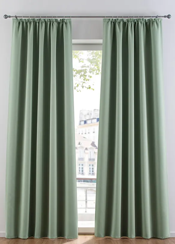 Rideau obscurcissant (1 pce), taille normale et XXL, bonprix