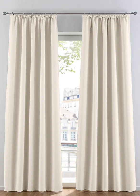 Rideau obscurcissant (1 pce), taille normale et XXL, bonprix