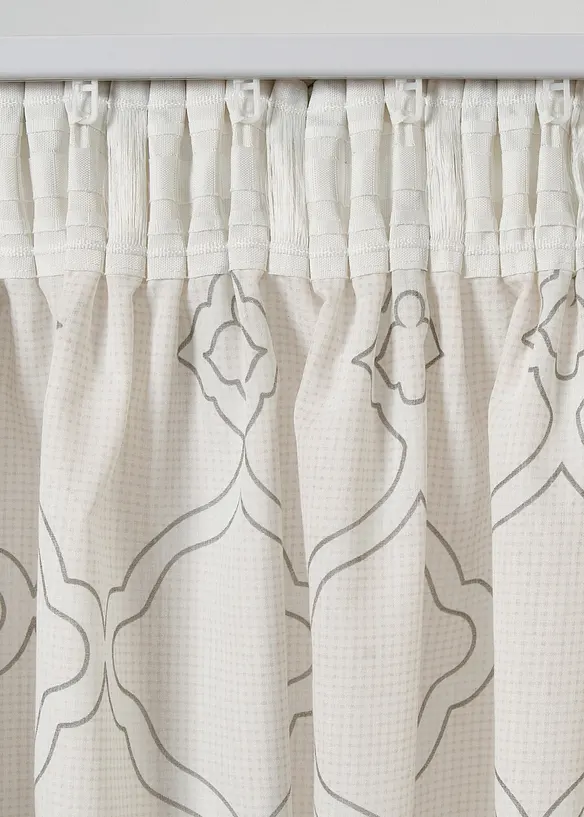 Voilage en polyester recycl&eacute; (1 pce), bonprix