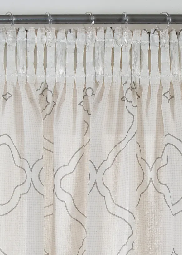 Voilage en polyester recycl&eacute; (1 pce), bonprix