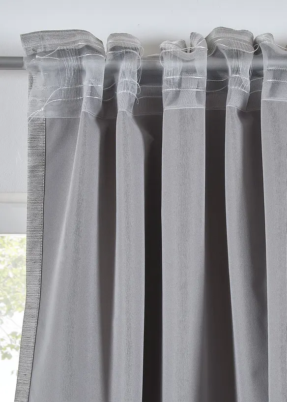 Rideau obscurcissant soyeux (1 pce), bonprix