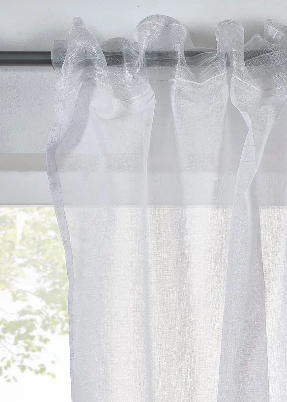 Voilage avec effet brillant (1 pce), bonprix