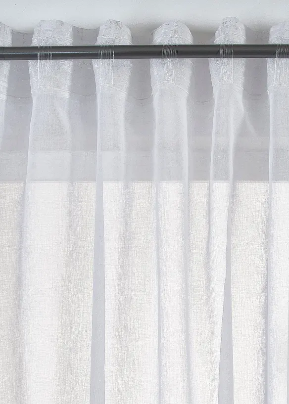 Voilage avec effet brillant (1 pce), bonprix