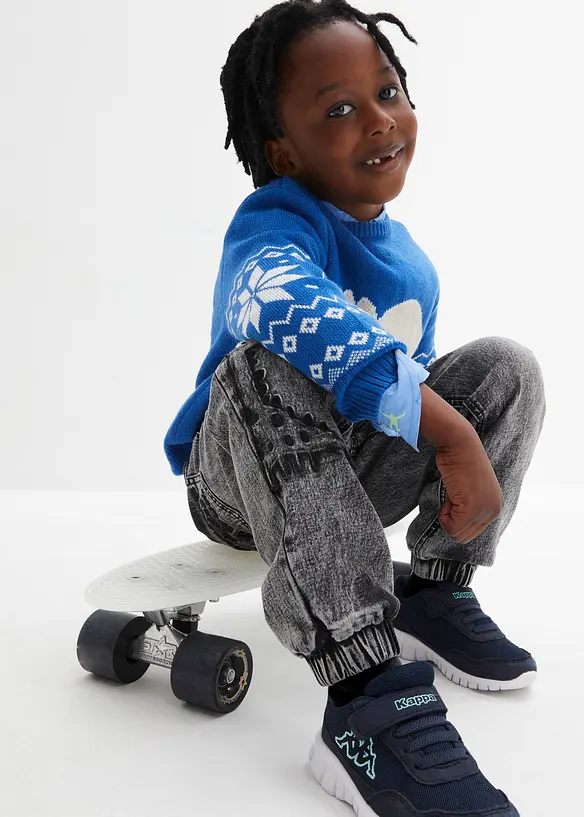 Jean jogger avec doublure thermique en jersey, regular, bonprix