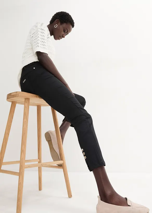 Pantalon extensible confortable, bonprix