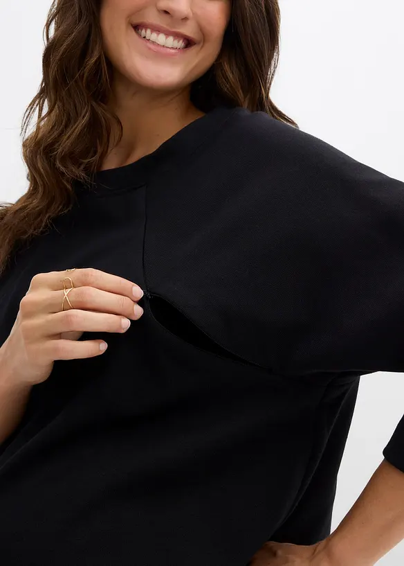 Sweat de grossesse et d’allaitement en coton, bonprix