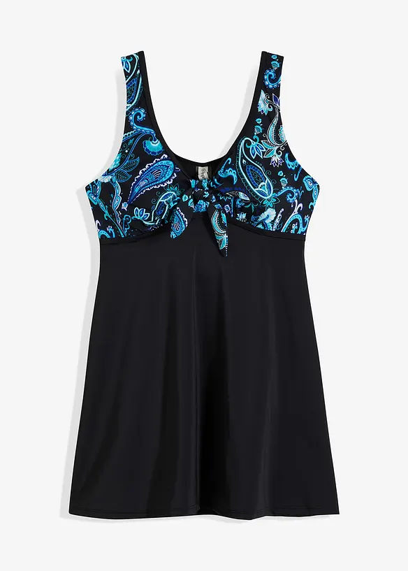 Haut de tankini long à larges bretelles, bonprix