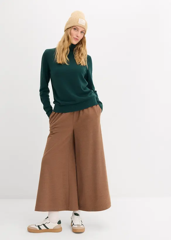 Pull col roul&eacute;, bonprix