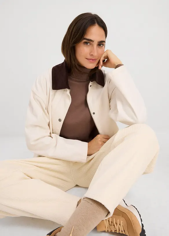 Pull col roulé, bonprix