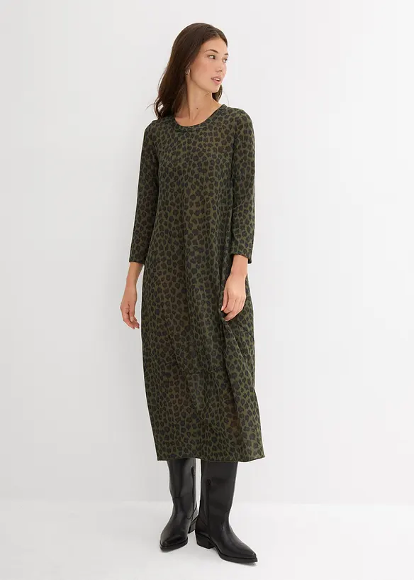 Robe midi en jersey, bonprix