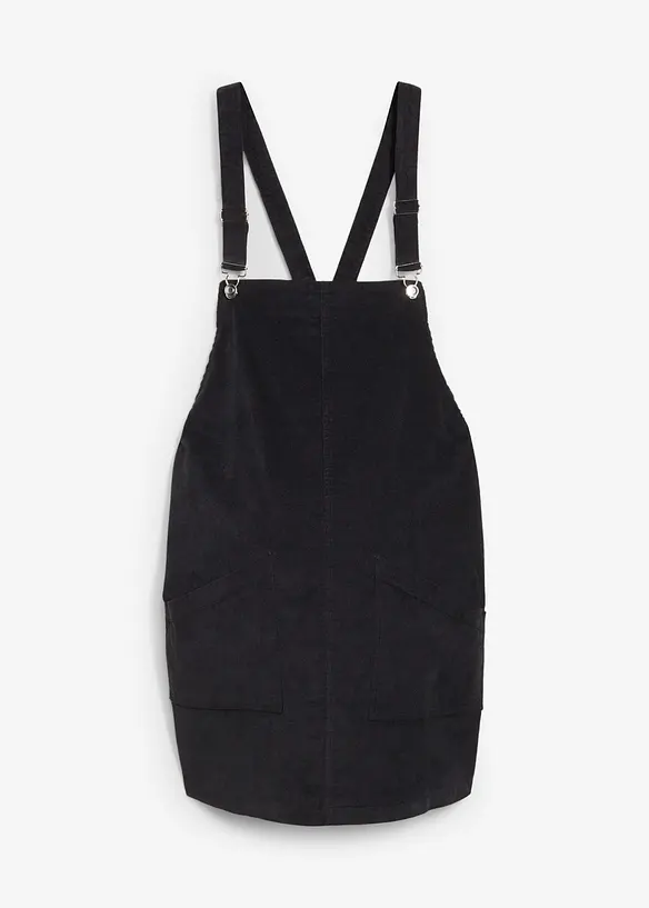 Robe-salopette de grossesse en velours côtelé extensible, bonprix