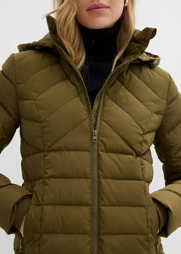 Doudoune légère avec capuche amovible, bonprix