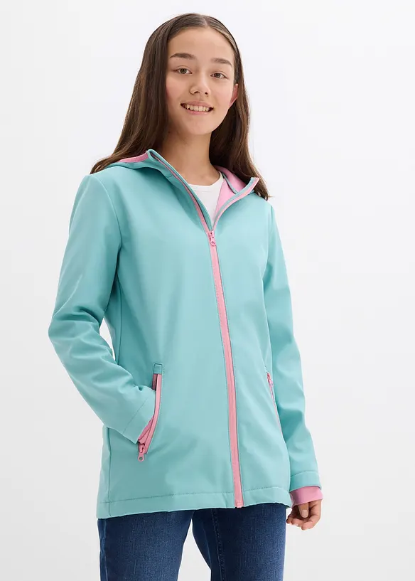 Veste softshell imperméable à capuche, bonprix