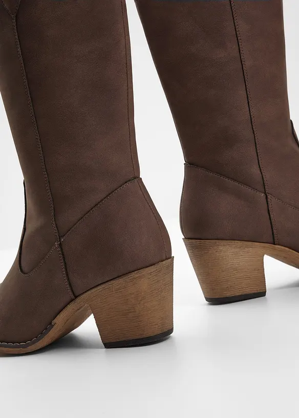 Bottes esprit santiags, bonprix