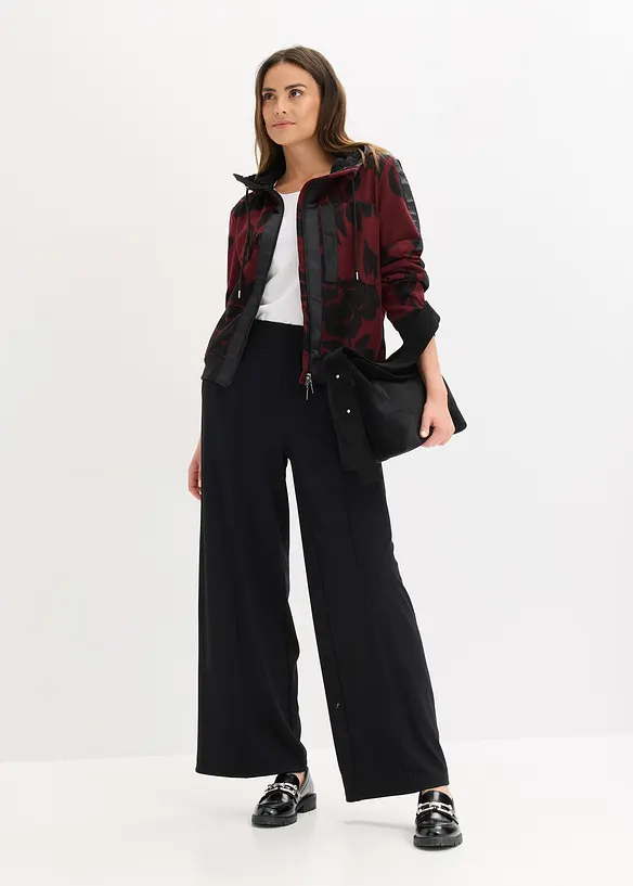 Gilet en molleton de coton m&eacute;lang&eacute;, bonprix