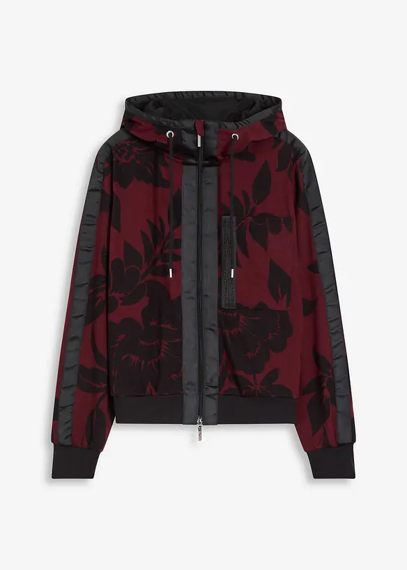 Gilet en molleton de coton m&eacute;lang&eacute;, bonprix