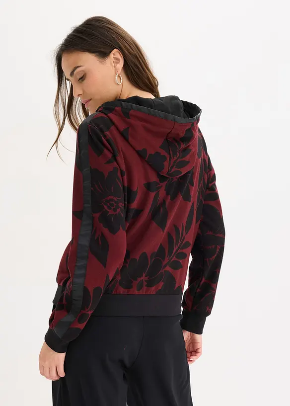 Gilet en molleton de coton m&eacute;lang&eacute;, bonprix