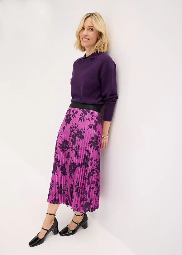 Jupe plissée, bonprix