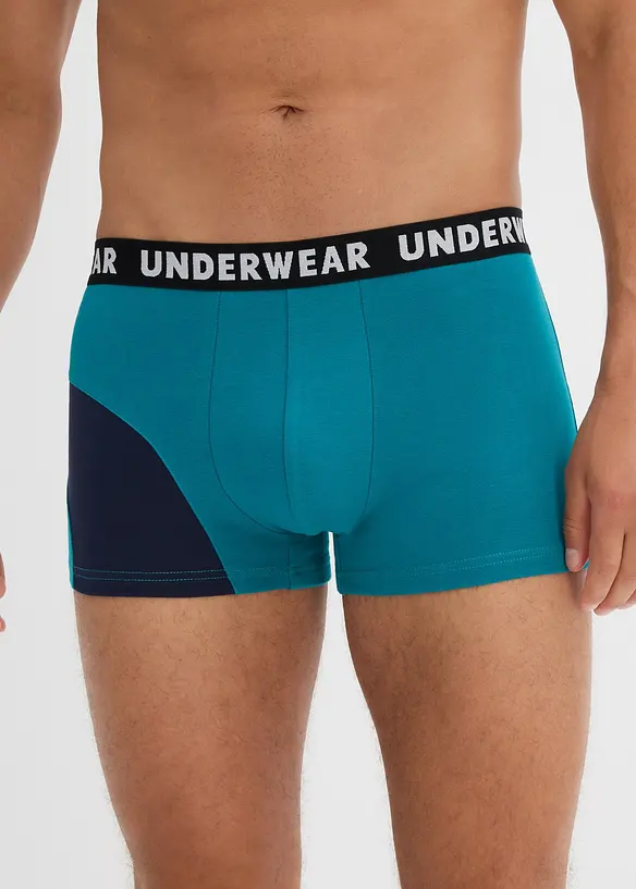 Lot de 3 boxers coton, bonprix