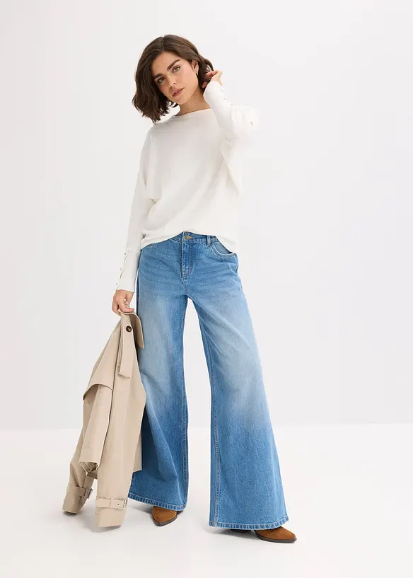 Pull en viscose majoritaire, bonprix