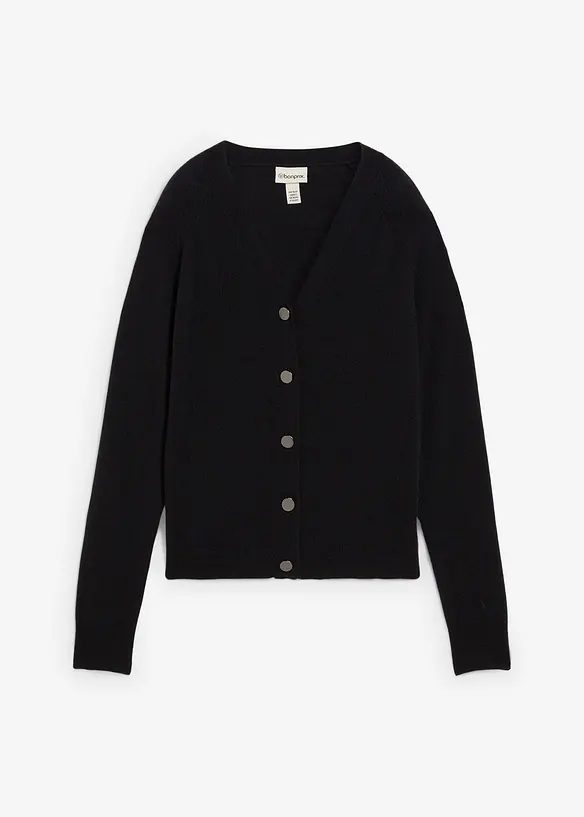 Gilet en maille avec cachemire, bonprix