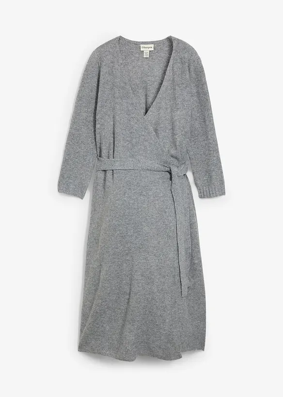 Robe de grossesse/d’allaitement en maille ultra douce à manches 3/4, bonprix