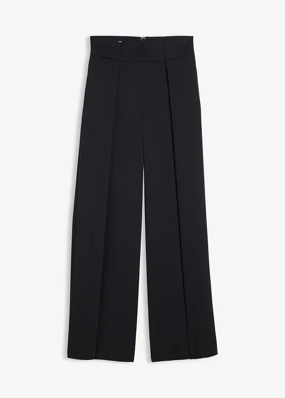 Pantalon évasé à pinces, bonprix