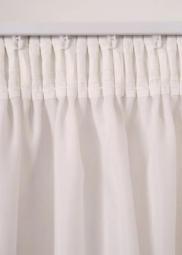 Lot de 2 voilages en polyester recyclé, bonprix