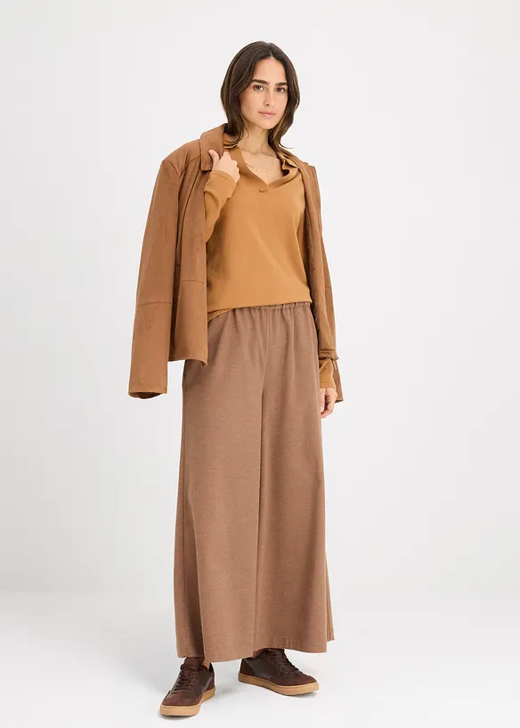 Polo en fine viscose, bonprix