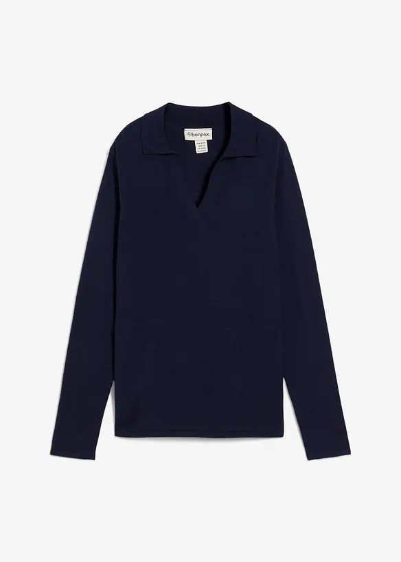 Polo en fine viscose, bonprix