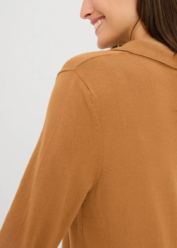 Polo en fine viscose, bonprix