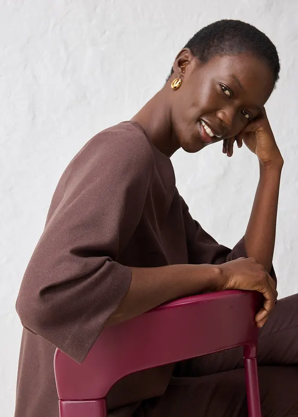 Tunique avec laine, bonprix