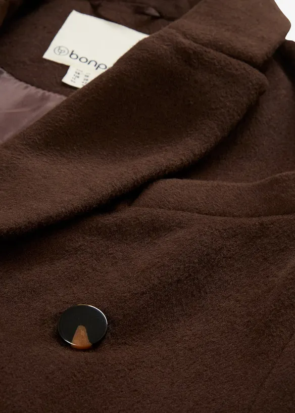 Manteau blazer en laine majoritaire, bonprix