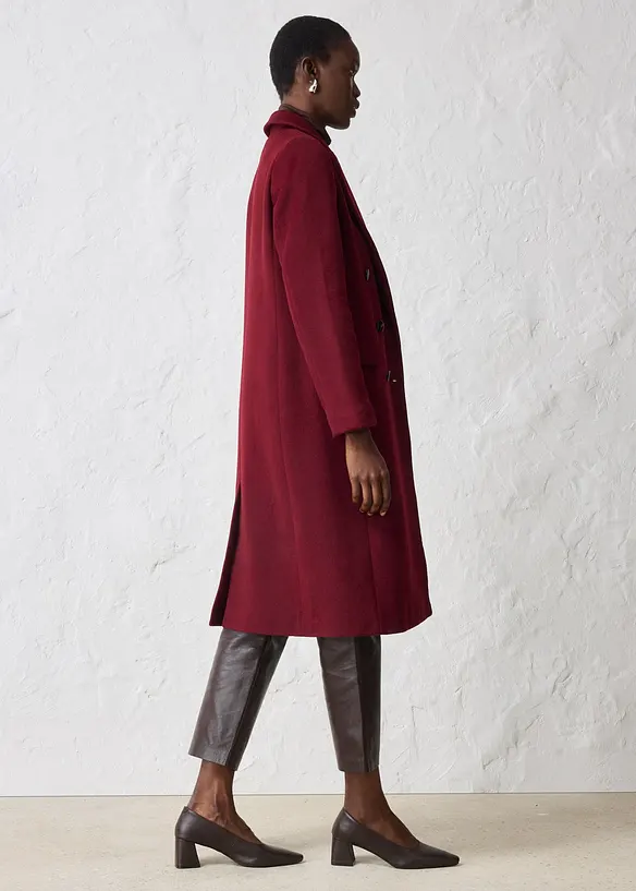 Manteau blazer en laine majoritaire, bonprix