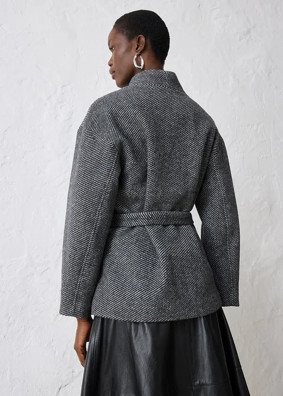 Veste avec laine, bonprix